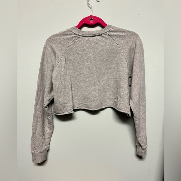 Spiritual Gangster Crop Pullover Sweatshirt Lounge Gym Workout XS oversized - Picture 2 of 4